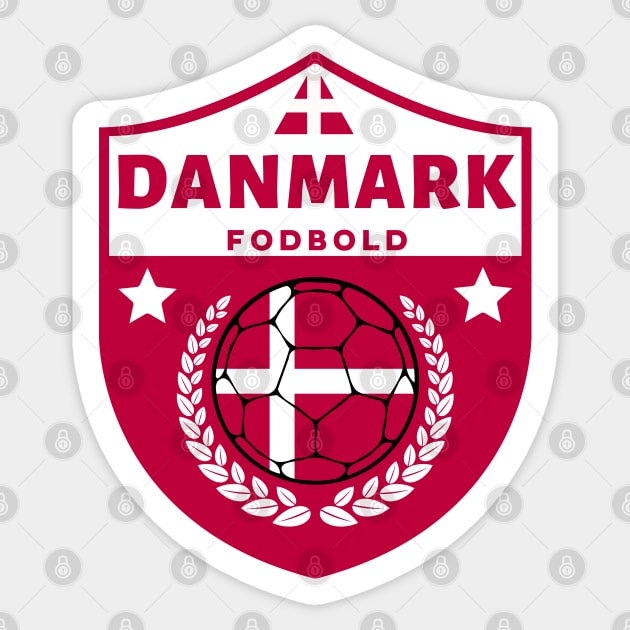 Danmark Fodbold Sticker by footballomatic